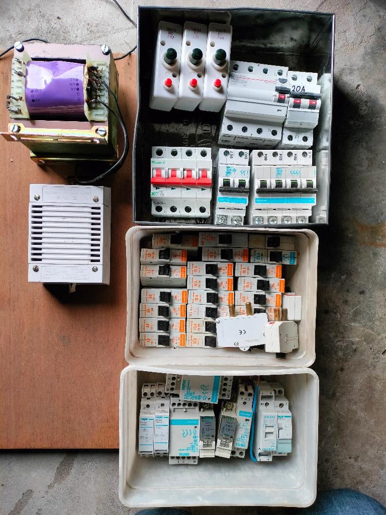 automaten en transfo en KWH uurmeter, Enlèvement, Utilisé, Autres types