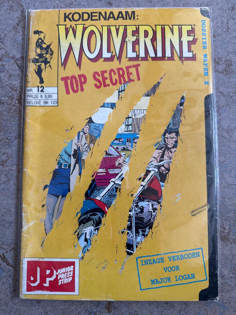 Wolverine nr 12 junior press Comic, Boeken, Strips | Comics, Ophalen of Verzenden
