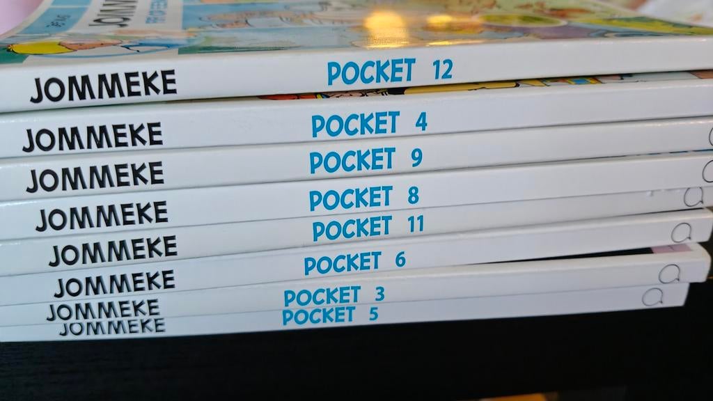 Strip Jommeke Pocket New 7 €/pièce, mauvais cadeau, Enlèvement ou Envoi