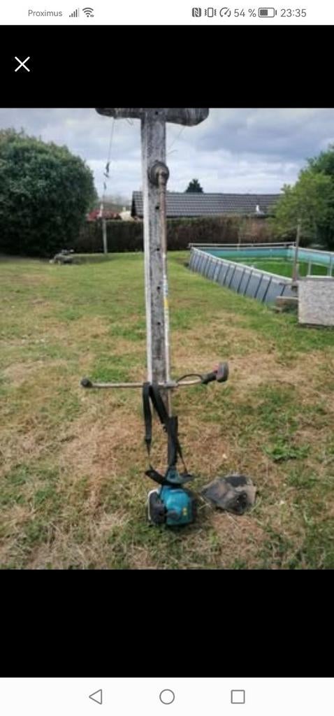 Debroussailleuse MAKITA 120€, Jardin & Terrasse, Tondeuses à gazon, Enlèvement