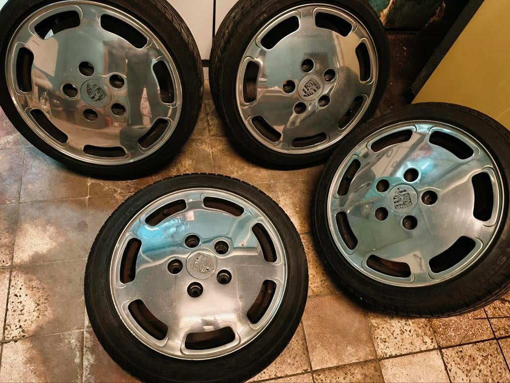 Jantes Porsche original gullideckel en 7x16., Autos : Pièces & Accessoires, Pneu(s)