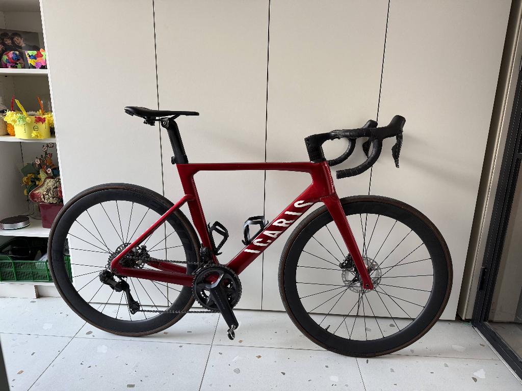 Custom Aero fiets ICAN A9, Fietsen en Brommers, 28 inch, Gebruikt, Carbon, Heren