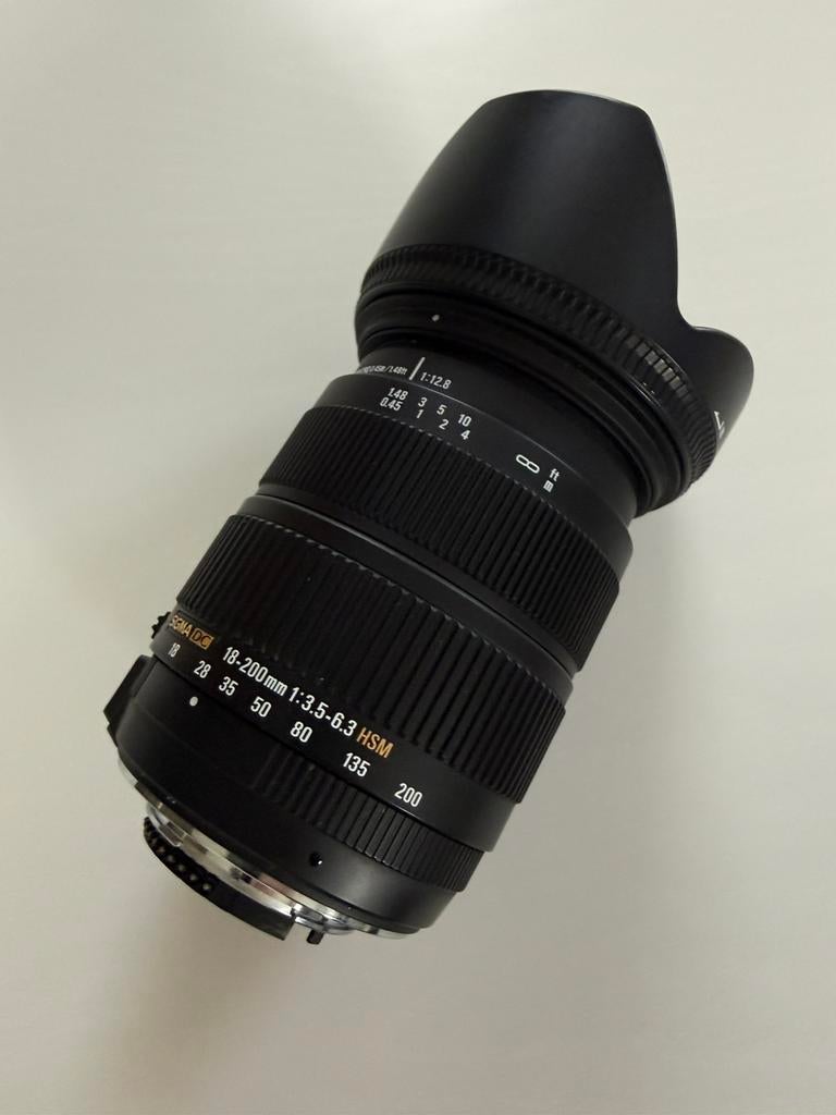 Objectif Sigma DC 18-200mm pour Nikon, Enlèvement, Comme neuf