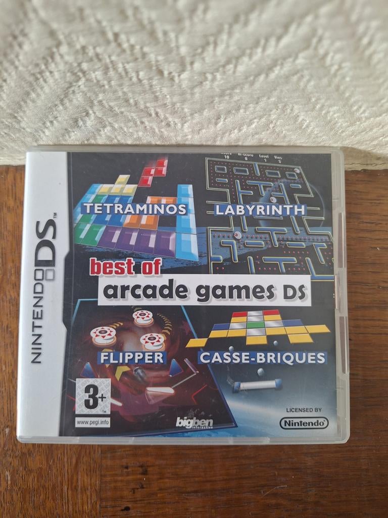 Jeu nintendo ds best of games ds, Ophalen