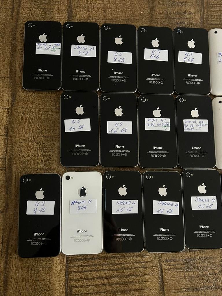 iPhone 3G/3GS/4/4S 8gb/16g zwart, Telecommunicatie, Ophalen of Verzenden, Zo goed als nieuw