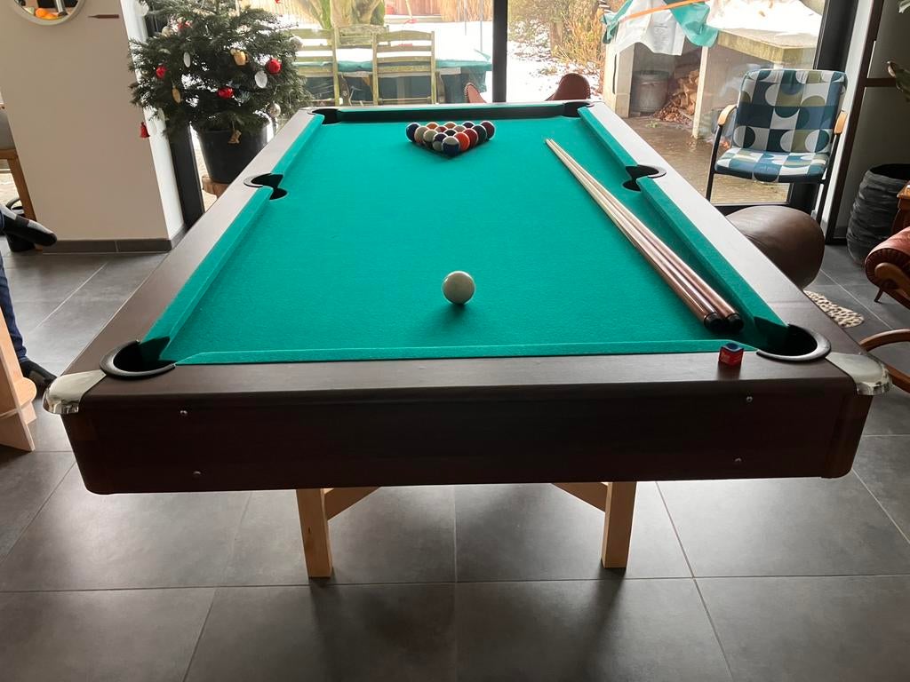 Pooltafel, Sport en Fitness, Ophalen, Gebruikt, Pooltafel