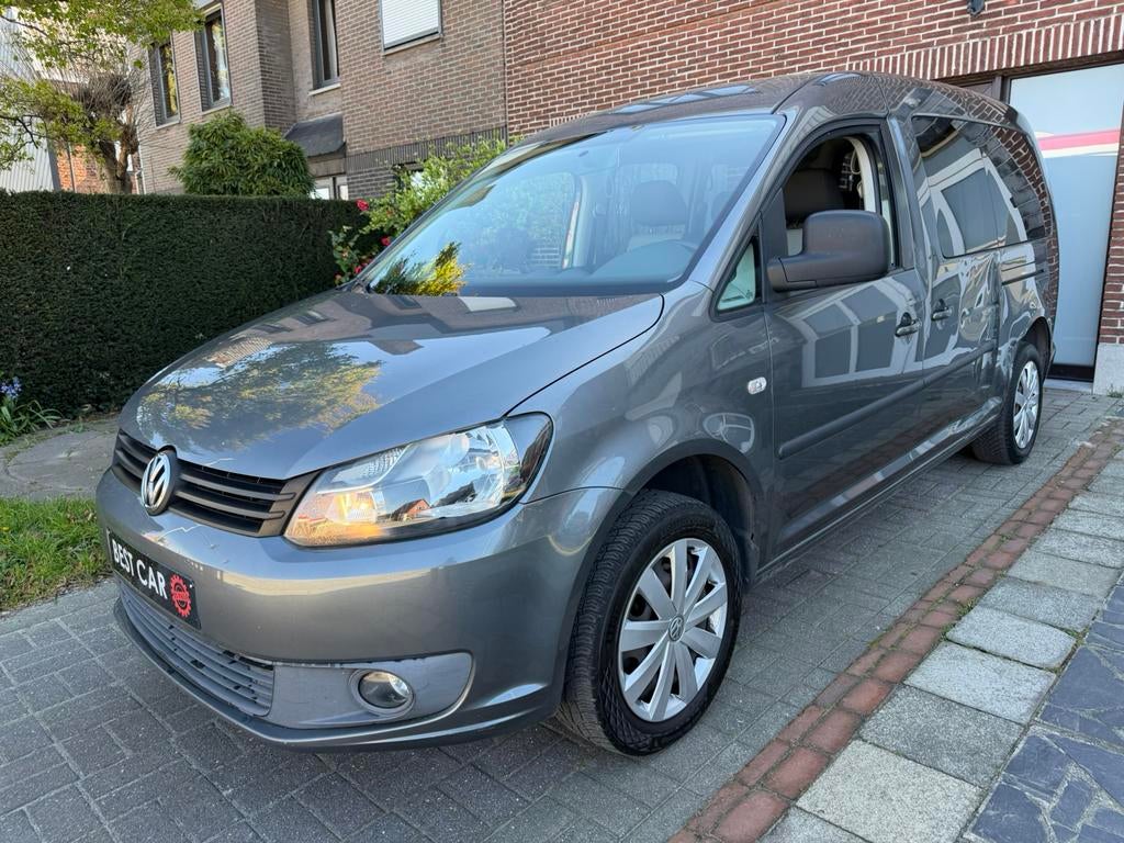 VW Caddy Maxi 1.2TSi * 7PL, Auto's, Parkeersensor, Euro 5, 4 cilinders, 7 zetels
