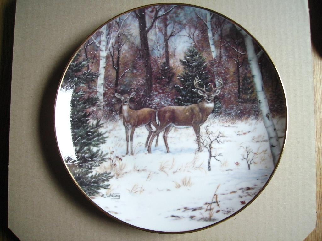 Sierbord Winterwoud, Collections, Porcelaine, Cristal & Couverts, Enlèvement ou Envoi, Neuf, Porcelaine, Assiette ou Plat