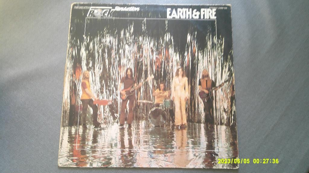 Earth and Fire– The greatest rock sensation (LP), Ophalen of Verzenden, Gebruikt