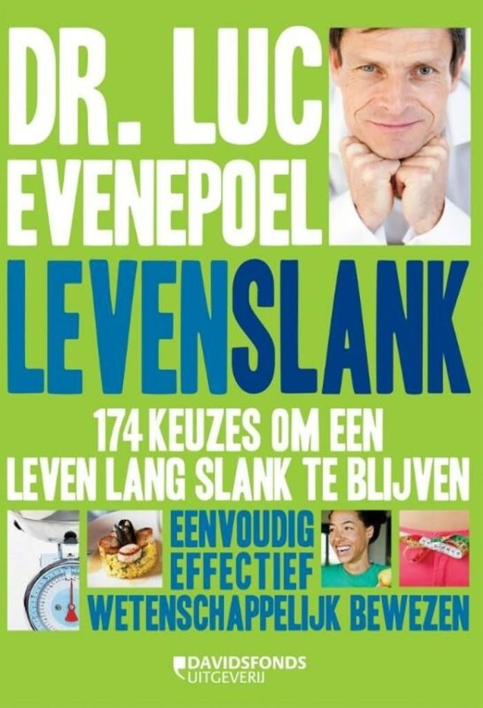 boek:Van diëten word je dik+Levenslank/Dr.Luc Evenepoel, Boeken, Ophalen of Verzenden, Zo goed als nieuw, Dieet en Voeding