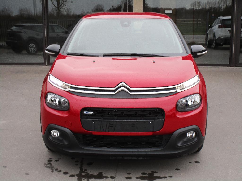 citroen c3 1.2 feel 10/2017 45500 km, Auto's, Citroën, Voorwielaandrijving, Parkeersensor, Stof, Euro 6