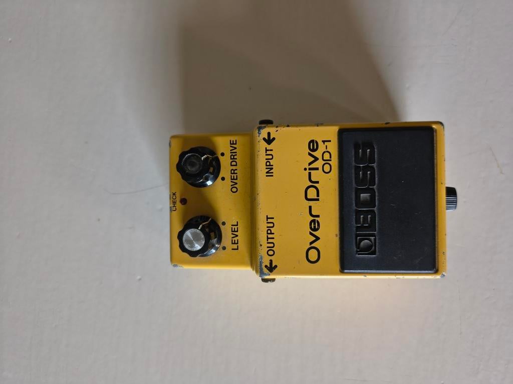 Boss OD1, Enlèvement ou Envoi, Utilisé, Distortion, Overdrive ou Fuzz