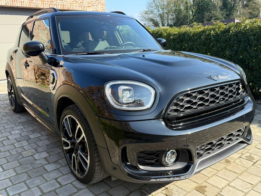 MINI Cooper SE Countryman ALL4 @| Pano | BTW, Auto's, Countryman, Zwart, Leder, 5 zetels