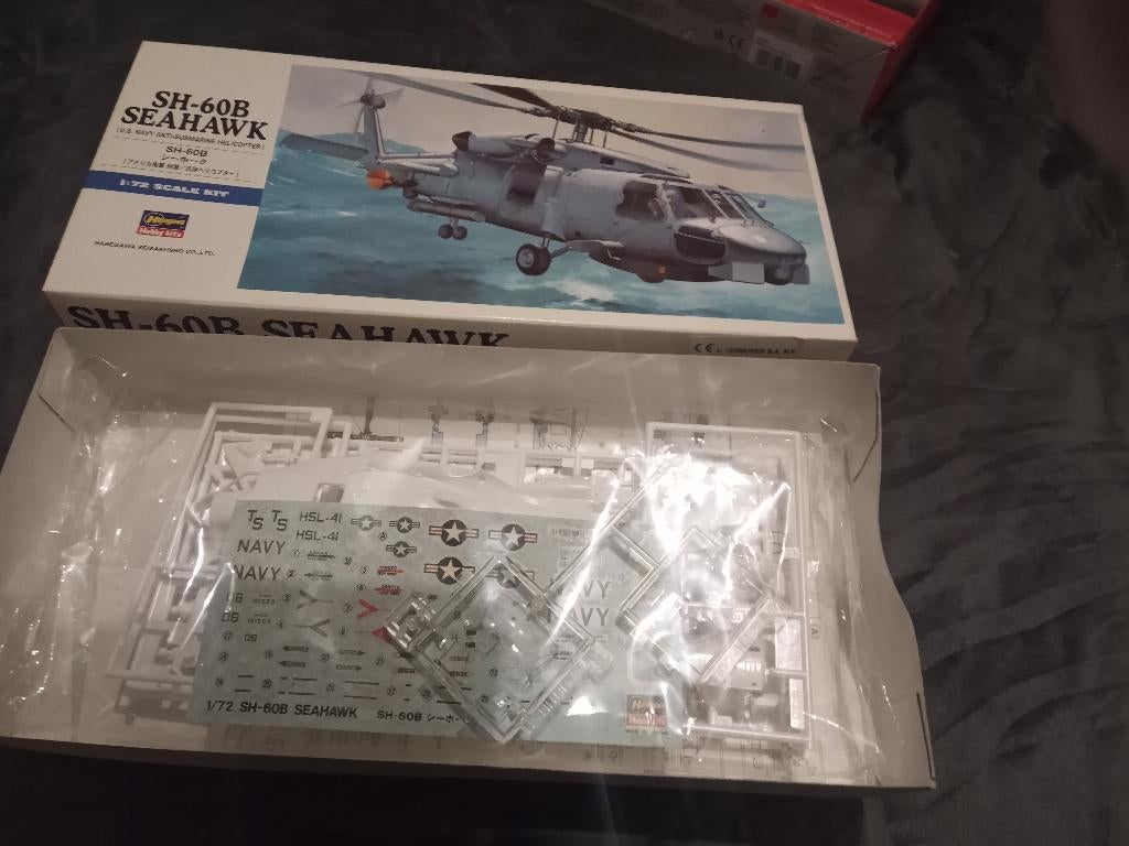 Hasegawa  SH-60B Seahawk, Hobby en Vrije tijd, Helikopter, Nieuw, Ophalen of Verzenden, Hasegawa