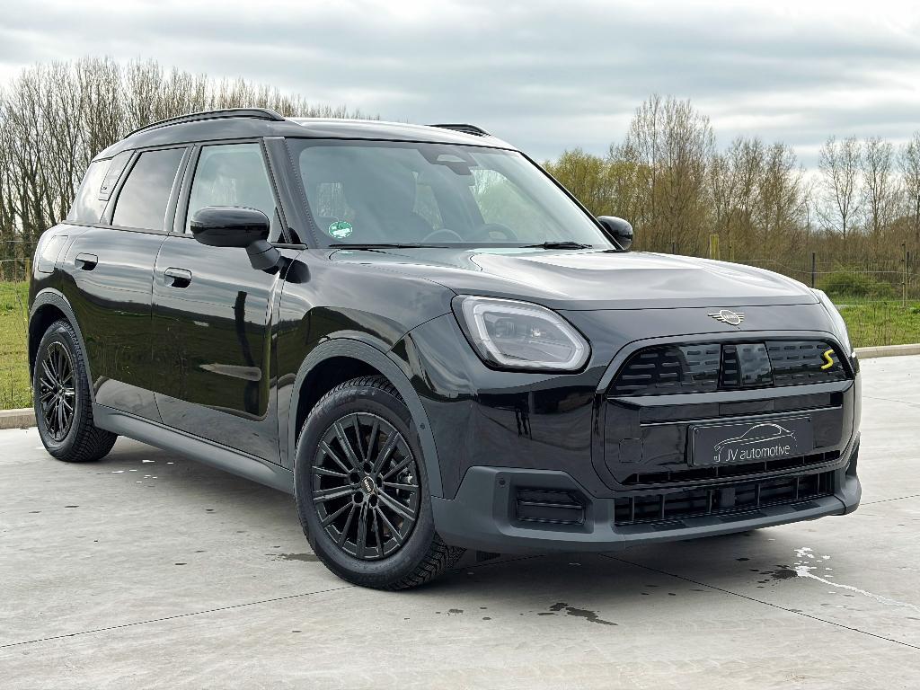 MINI Countryman SE ALL4 - 2025 - 1055km - ALS NIEUW, Autos, Mini, Cuir, Achat, Euro 6, Garantie prolongée