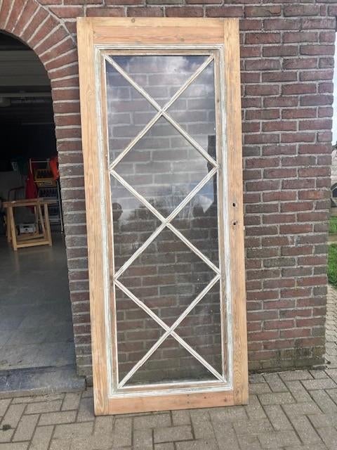 Houten binnendeur, Ophalen, Glas, Binnendeur