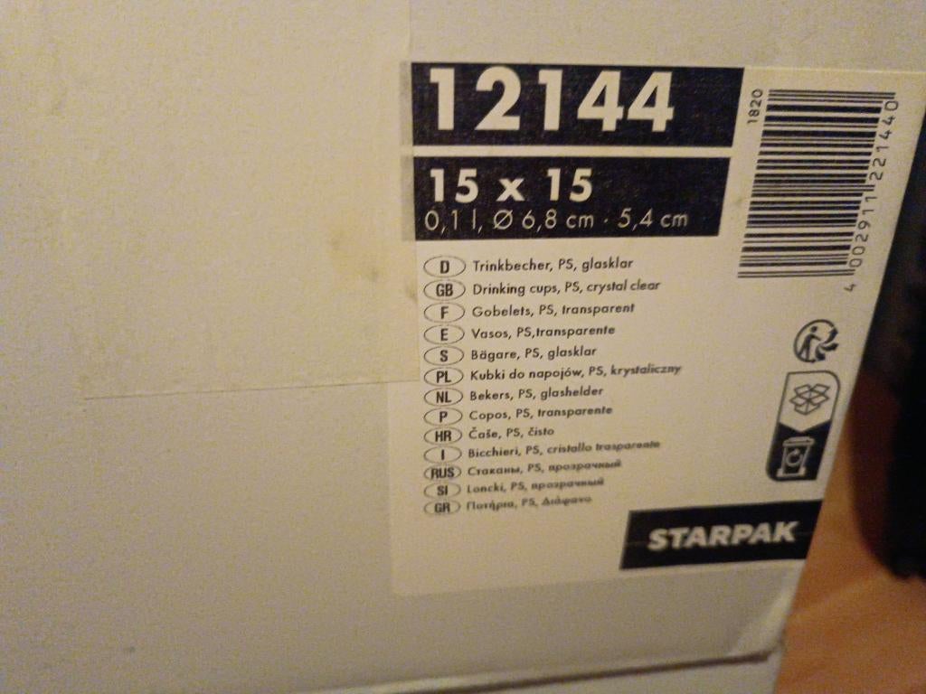 Lot Petit pot pour faire des verrines ou pour autre chose, Maison & Meubles, Enlèvement, Neuf, Récipient(s)