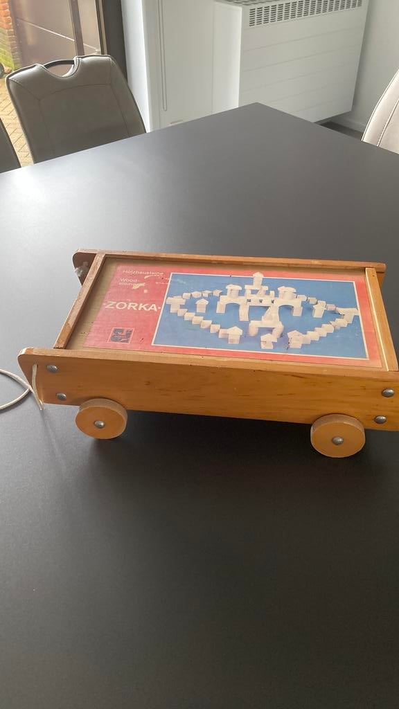 Kar met houten blokken, Ophalen, Gebruikt, Overige typen