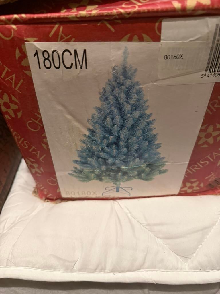 Kerstboom 2 x gebruikt, Ophalen, Zo goed als nieuw