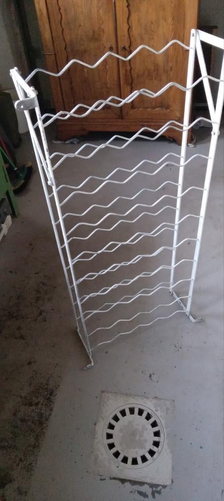 Porte boutielle Hauteur 116 cm largeur 21cm, Enlèvement, Utilisé