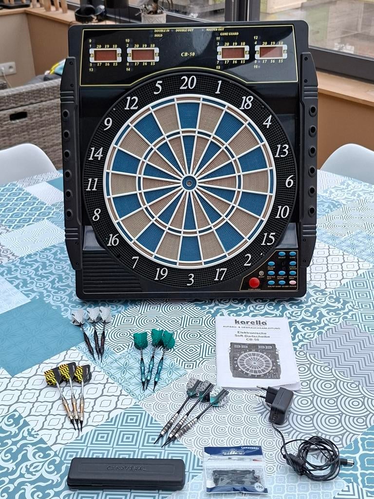 Karella Électronique CB-50, Enlèvement, Fléchettes, Électronique