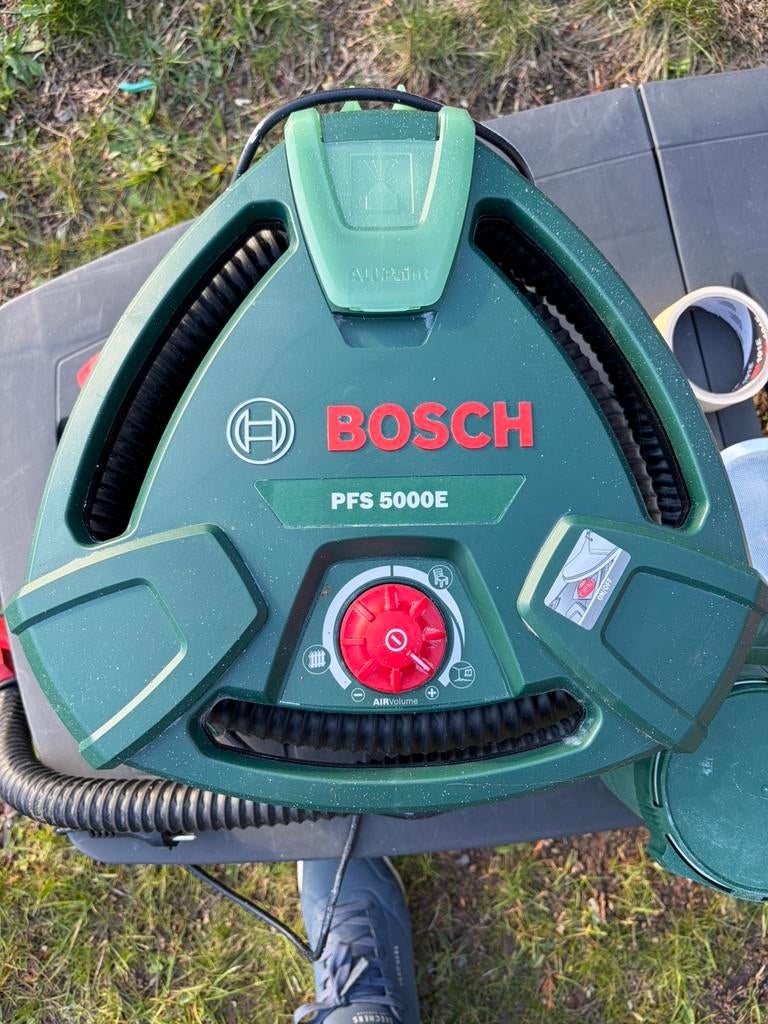 Pulvérisateur de peinture Bosch PFS 5000 E, Enlèvement