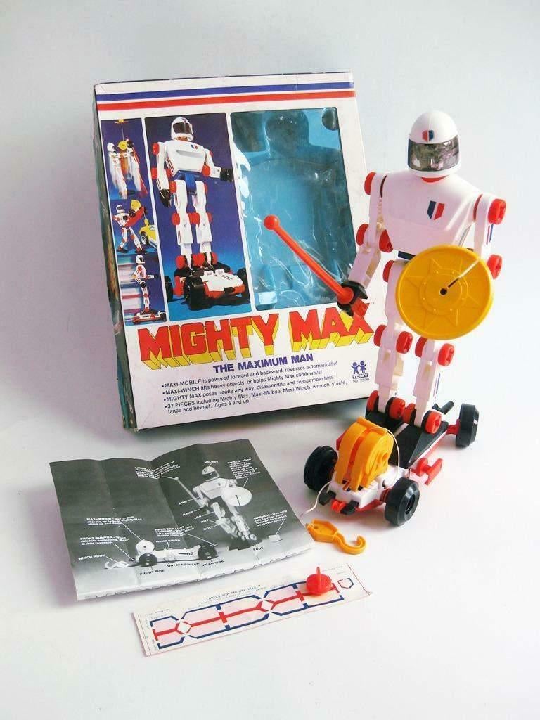 robot Mighty Max Japan, Verzamelen, Ophalen of Verzenden, Zo goed als nieuw