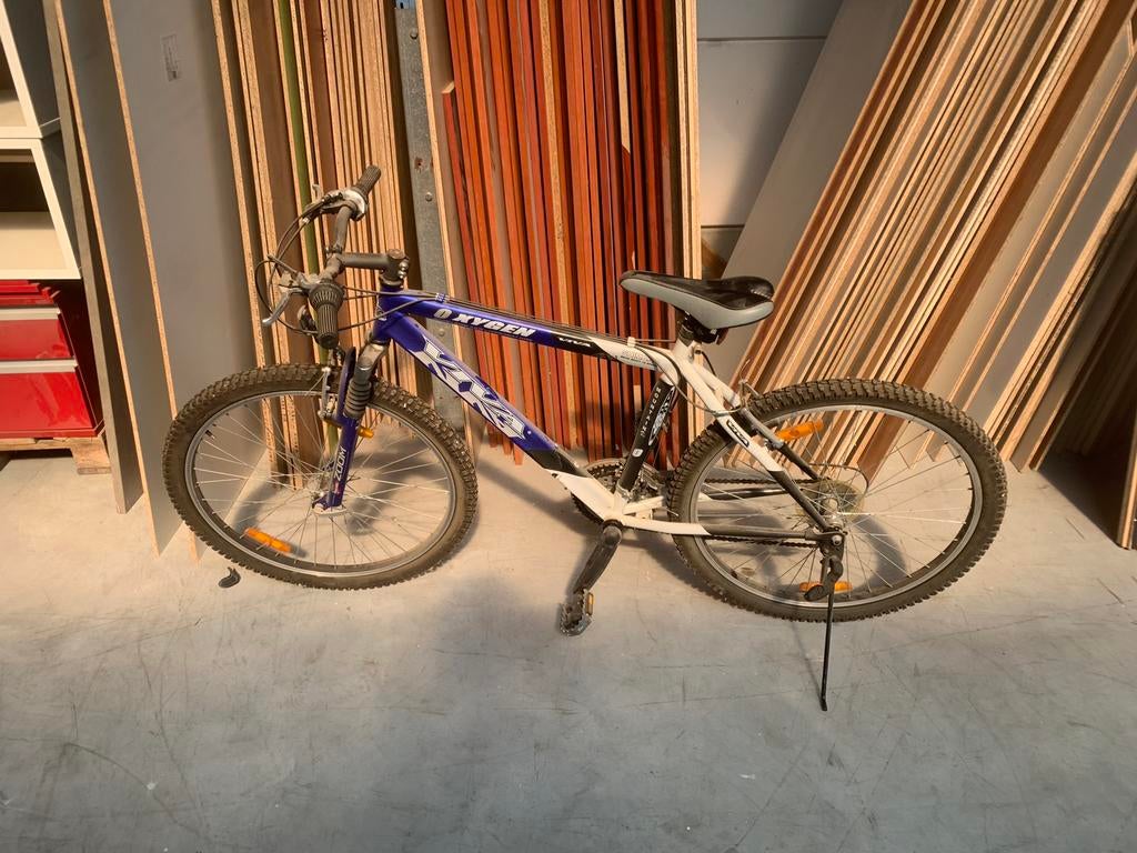 Blauwe mountain bike, Vélos & Vélomoteurs, Enlèvement, Comme neuf