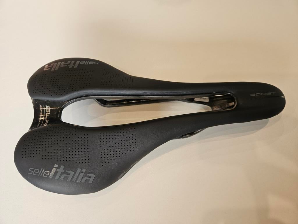 selle italia slr boost superflow carbon l3, Fietsen en Brommers, Fietsonderdelen, Racefiets, Ophalen of Verzenden, Zo goed als nieuw