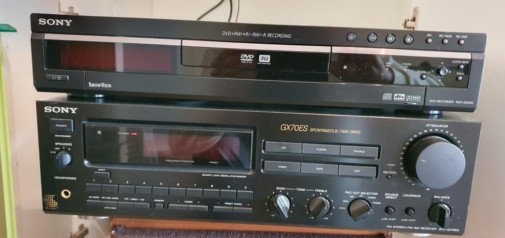 Dvd+Rw+recording+tuner versterker ., Audio, Tv en Foto, Versterkers en Ontvangers, Ophalen, Stereo, Sony