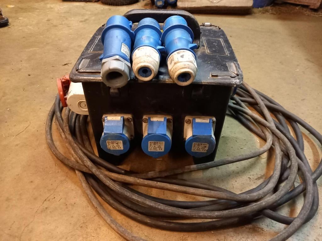 stroomverdeelkast paddenstoel, Doe-het-zelf en Bouw, Ophalen, Gebruikt