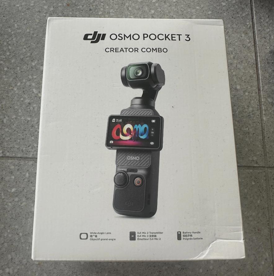Combo créateur DJI Osmo Pocket 3, Enlèvement ou Envoi, Comme neuf, Autres marques