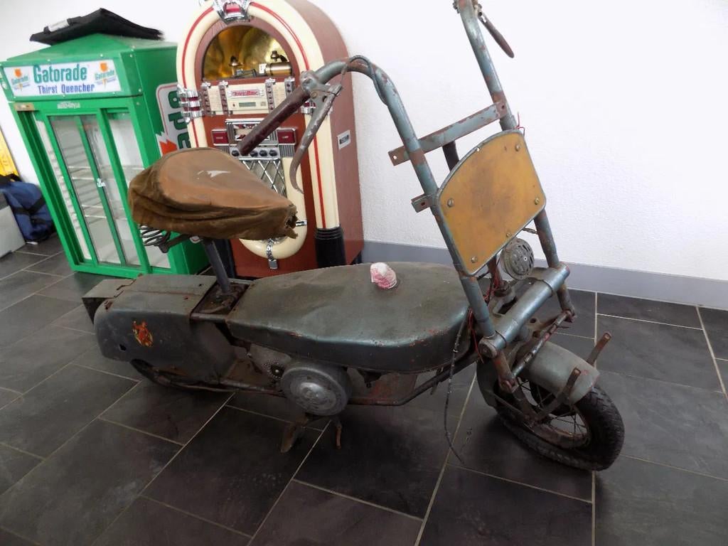 airborn paramotor ww.2 airborne motorfiets opklapbaar luchtl, Motoren, Enduro