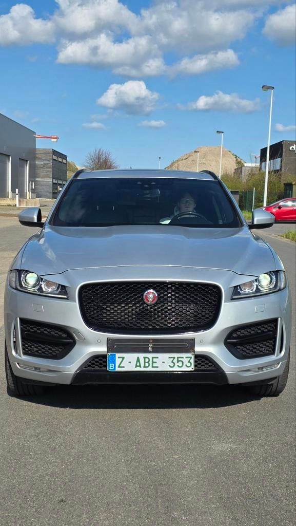 JAGUAR F PACE R -LINE SPORT.AUTOMATIC, Auto's, Jaguar, Automaat, Cruise Control, Zwart, Leder