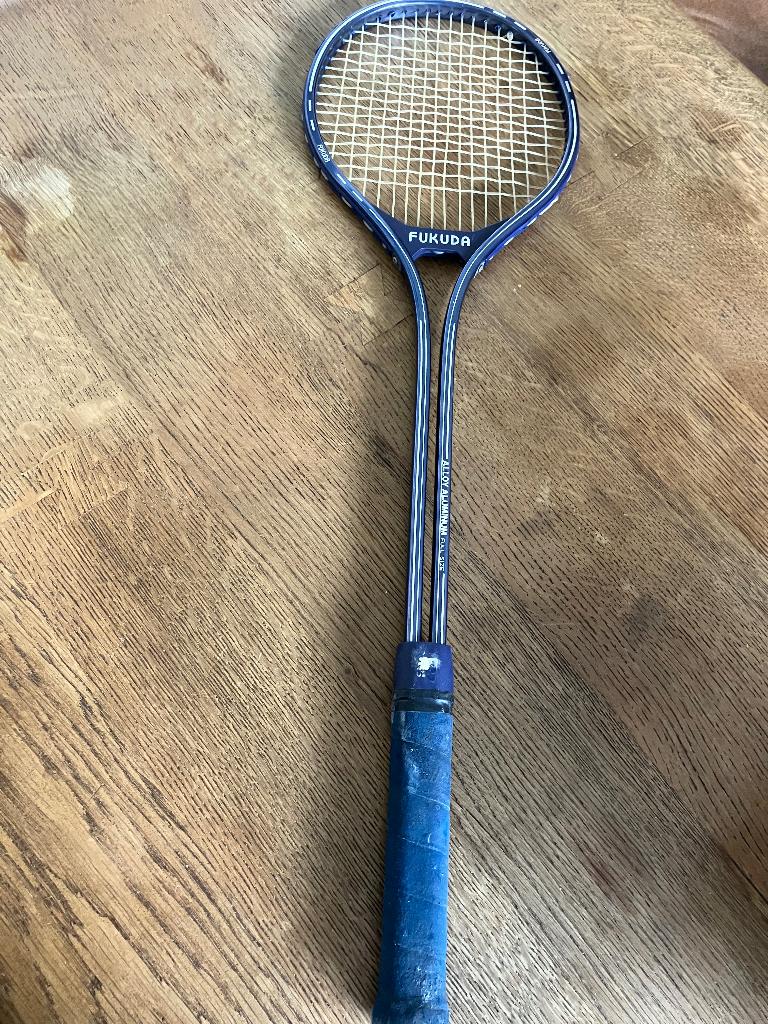 Fukuda Squash racket, Sport en Fitness, Squash, Ophalen, Gebruikt, Racket