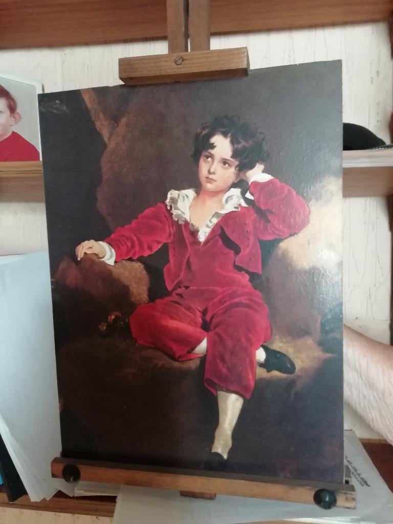 Photo sur bois en parfait état. Année 70., Ophalen of Verzenden, Zo goed als nieuw