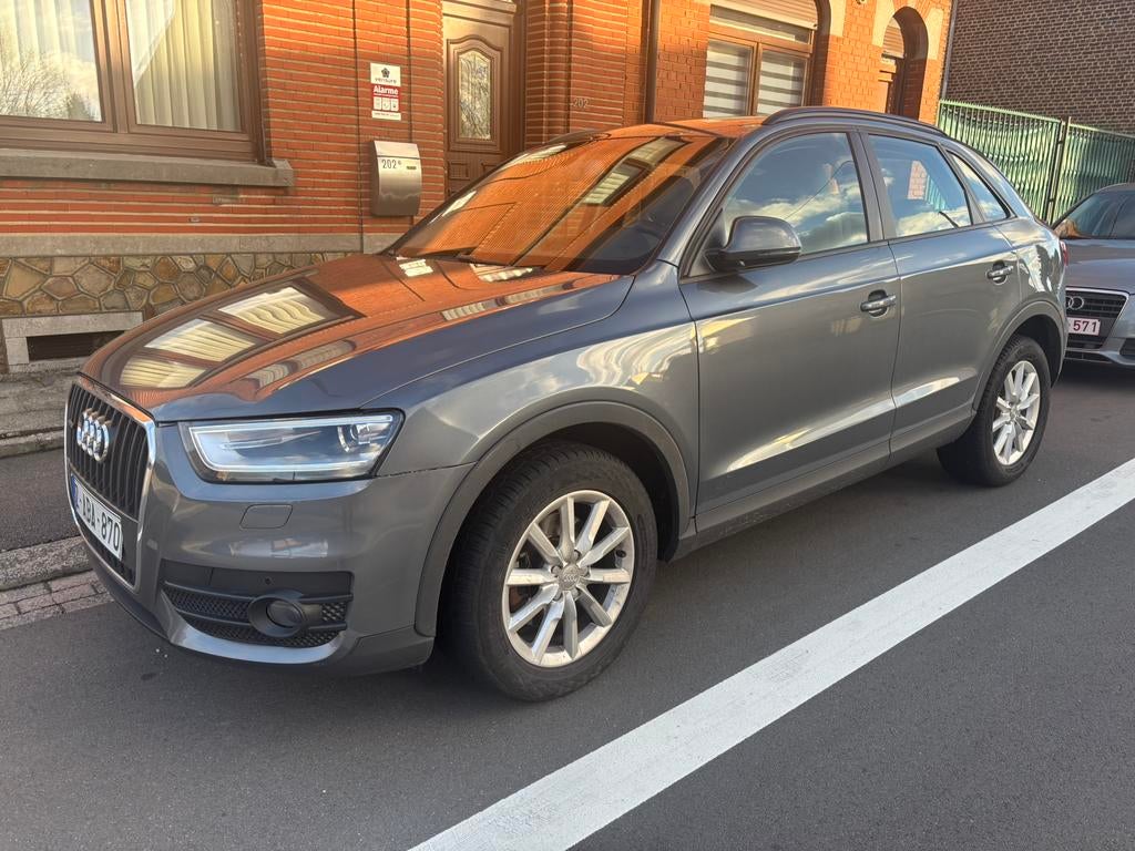 Audi Q3 20tdi Quattro Stronic 2014 156000 kms , airbag⚠️, Autos, Audi, Cuir, Achat, Automatique, Particulier