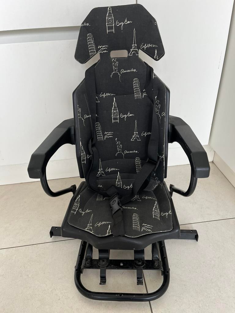 Fietsstoel GMG voor op een gewone fiets (geen elektrische), Fietsen en Brommers, Fietsaccessoires | Fietsstoeltjes, Ophalen, Achterzitje