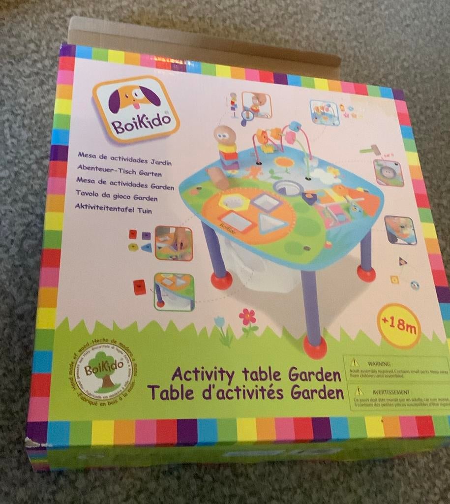 Activiteiten tafeltje, Ophalen, Nieuw