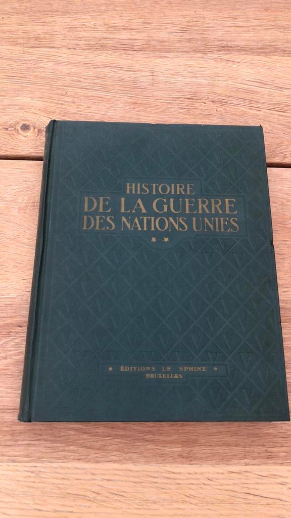 Histoire de la guerre des Nations unies suite, Livres, Enlèvement ou Envoi, Comme neuf