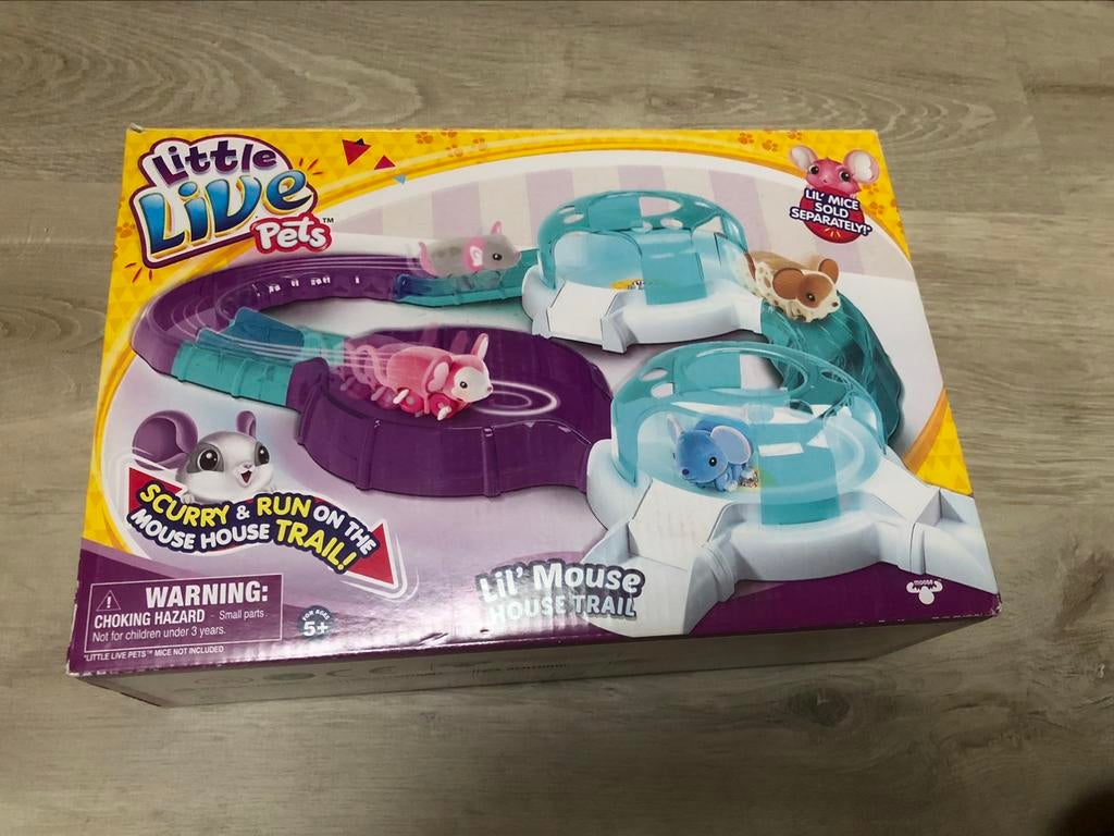 Little live pets racebaan ( muis was appart  te kopen ), Ophalen of Verzenden, Zo goed als nieuw