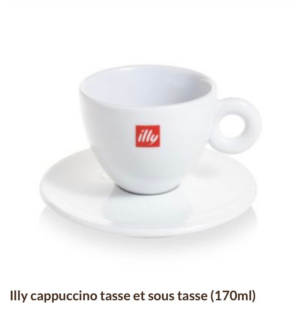 Tasses à café illy originales – 3 tailles disponibles, Collections, Enlèvement, Comme neuf, Porcelaine