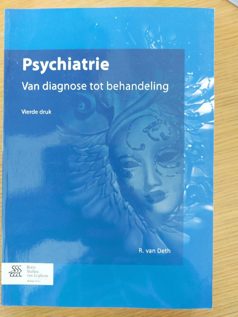 Psychiatrie: van diagnose tot behandeling, Boeken, Studieboeken en Cursussen, Ophalen of Verzenden, Zo goed als nieuw, Hoger Onderwijs