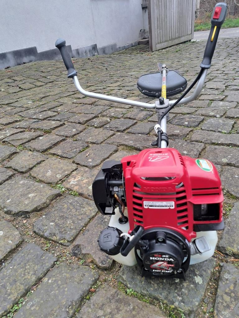 Bosmaaier Honda GX35, Ophalen