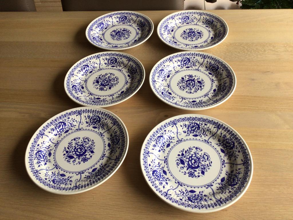 Boch dessertborden, 6 stuks, Verzamelen, Ophalen of Verzenden