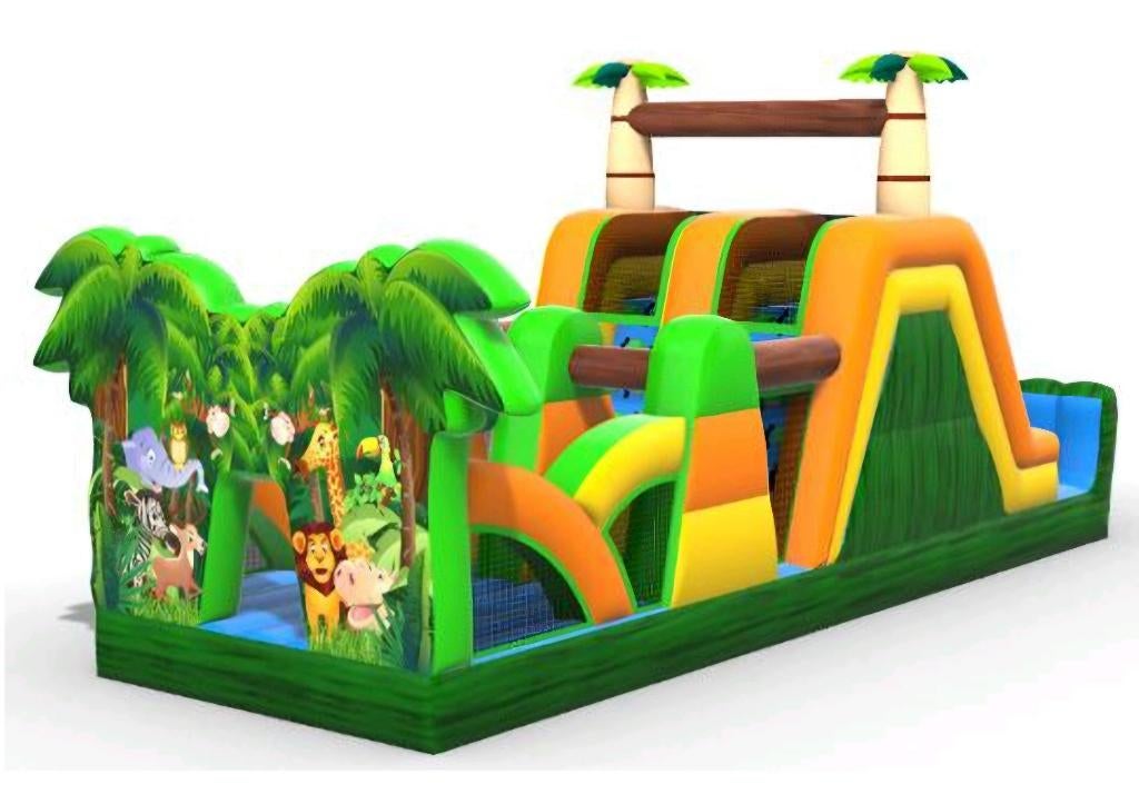 Château gonflable parcours à vendre Nouveau, Enlèvement, Neuf