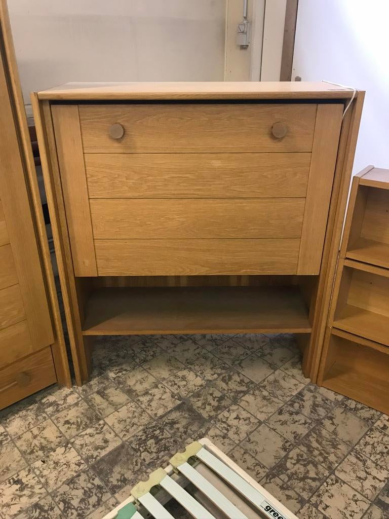 Chambre d'enfant complète en chêne massif, Maison & Meubles, Chambre à coucher | Chambres à coucher complètes, Enlèvement, Comme neuf