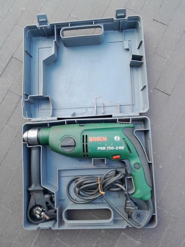 bosch 750 psb,links ,rechs, hard en zacht draaien, Bricolage & Construction, Enlèvement, Utilisé