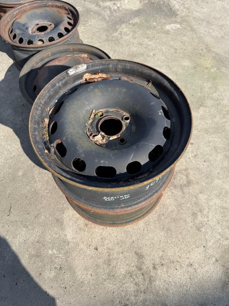 Jantes en tôle Citroen Berlingo 15 pouces, Enlèvement, Utilisé, Citroën