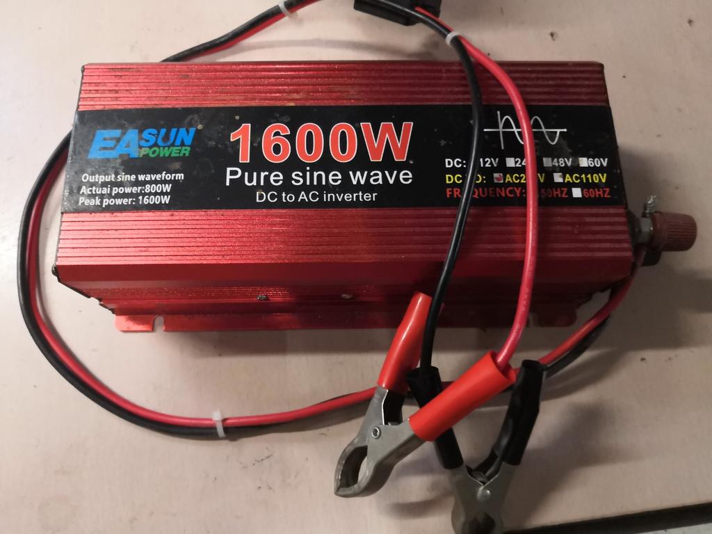 Inverter 12v-220v onduleur, Enlèvement ou Envoi